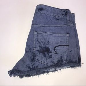 AEO HighRise Festival Denim Shorts